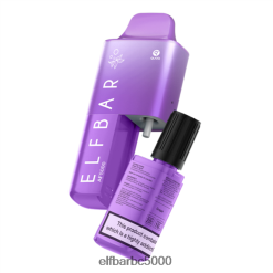 Елф Бар Вейп - ELFBAR AF5000 предварително напълнен комплект грозде LP2L8252