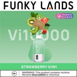 Елф Бар Цена - ELFBAR Funky Lands Vi10000 вейп за еднократна употреба ягодово киви LP2L82389