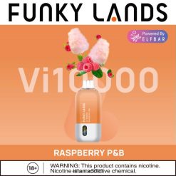 Елф Бар Вейп - ELFBAR Funky Lands Vi10000 вейп за еднократна употреба малина p&b LP2L82395