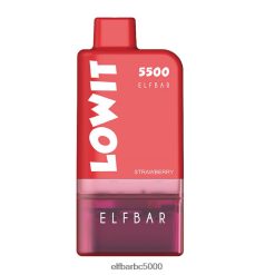 Елф Бар Цена - ELFBAR LOWIT 5500 предварително напълнен комплект под ягодов лед LP2L82361