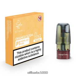 Elf Bar Bulgaria - ELFBAR Mate 500 P1 предварително напълнени шушулки (2 опаковки) портокалова сода LP2L82155