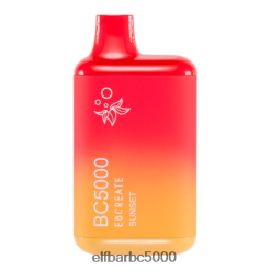 Elf Bar Цена - ELFBAR BC5000 вейп за еднократна употреба залез LP2L82201