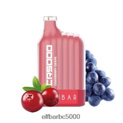 Elf Bar Цена - ELFBAR CR5000 вейп за еднократна употреба червена боровинка грозде LP2L82271