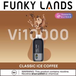 Elf Bar България - ELFBAR Funky Lands Vi10000 вейп за еднократна употреба класическо ледено кафе LP2L82398